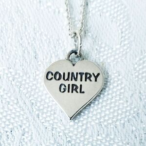 Sterling Country Girl Necklace